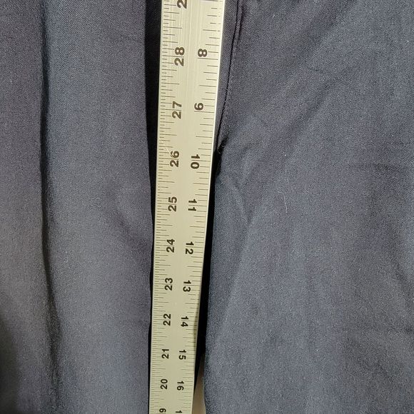 Navy Blue High-Waisted Pixie Skinny Pants Secret Smooth Pockets Women 18 - Picture 6 of 8